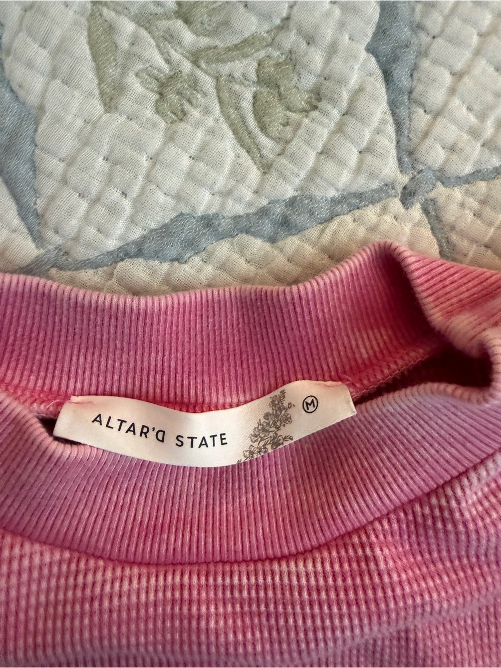 Altar'd State Raspberry Pink Ruffle Sleeve Top - Picture 2 of 2